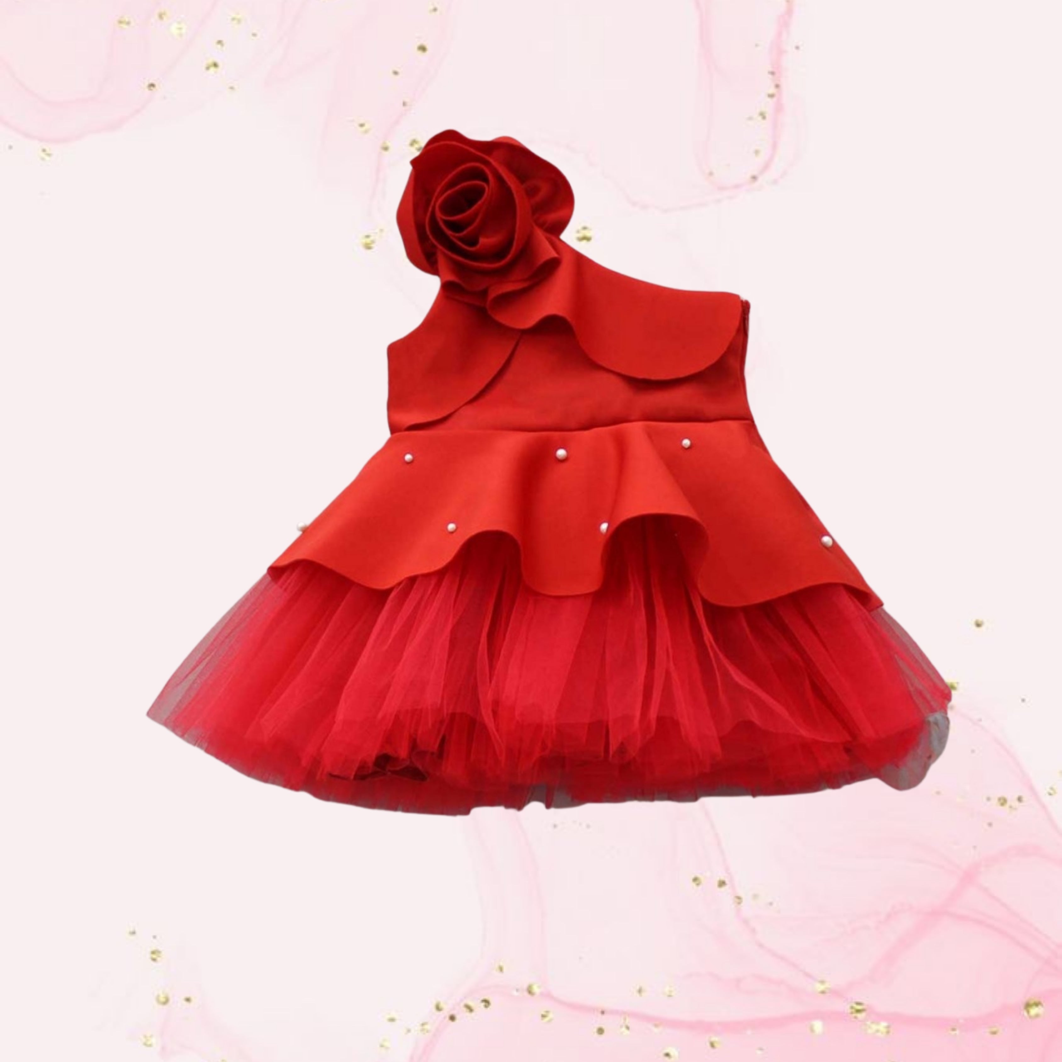 Red scuba dress 2025