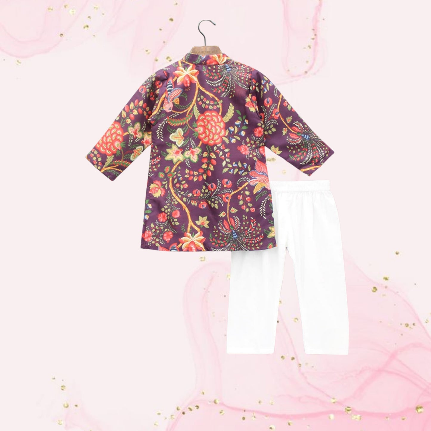 Floral Multicoloured Printed Kurta With Pyjama