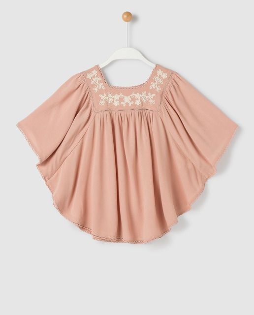 Elegant Embroidered Peach Top