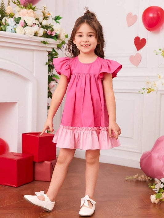 Merry Frills Cotton Dress