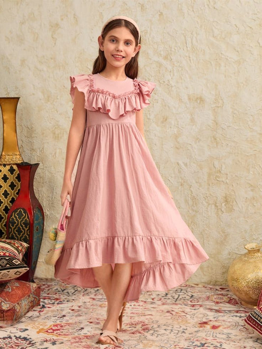 Colossal Frills Cotton Dress